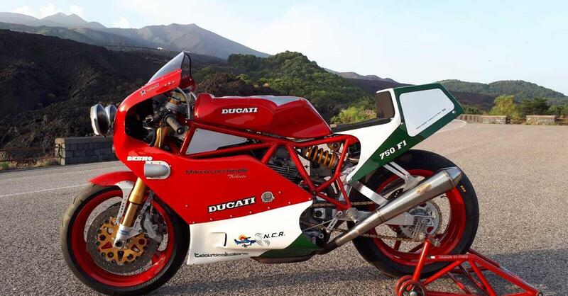 La Ducati che viaggia nel tempo