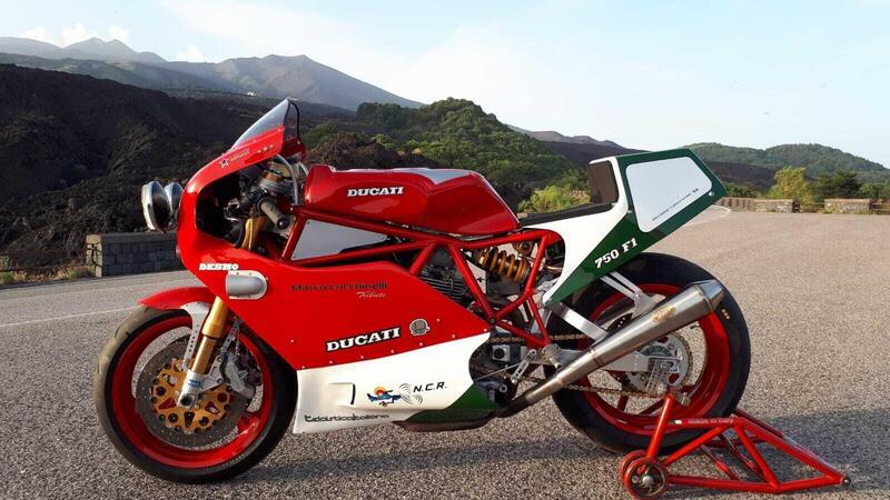 La Ducati che viaggia nel tempo