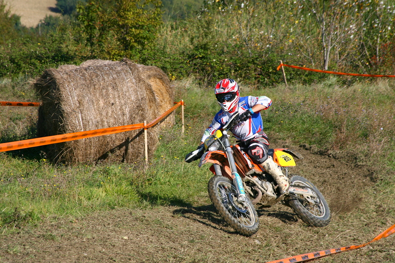 Stefano Passeri sul prototipo 85 cc