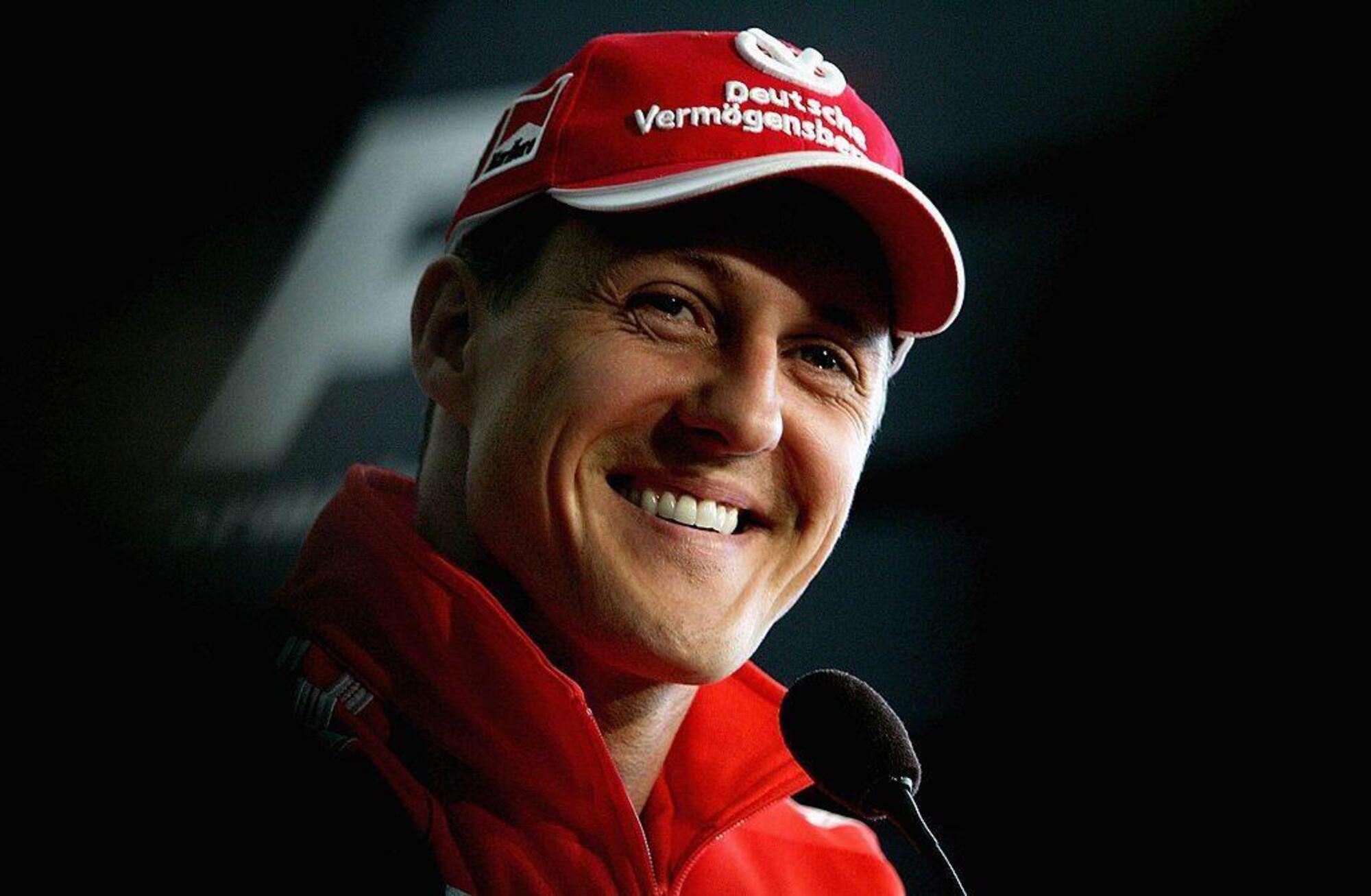 Il sette volte campione del mondo Michael Schumacher 