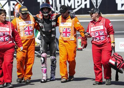 MotoGP 2022. Silverstone: arrivare a 4 secondi dal vincitore con un tallone fratturato? Fatto...