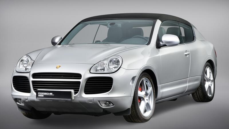 Porsche Cayenne Cabrio, il prototipo