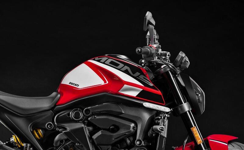 L&#039;attuale Ducati Monster, qui personalizzata