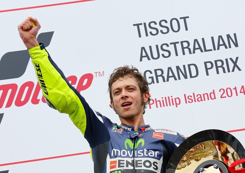 Rossi vince il GP d&#039;Australia