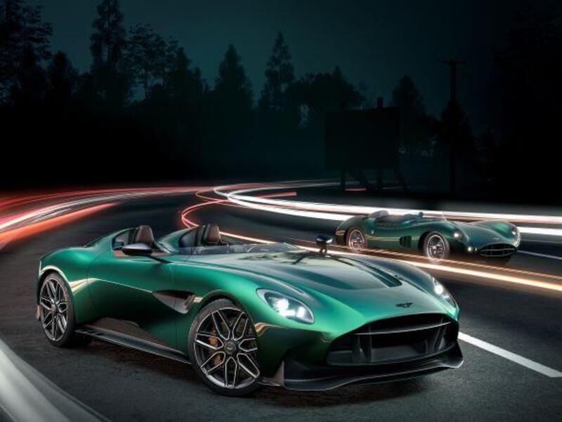 Aston Martin DBR22: niente tetto e parabrezza, e il telaio stampato in 3D