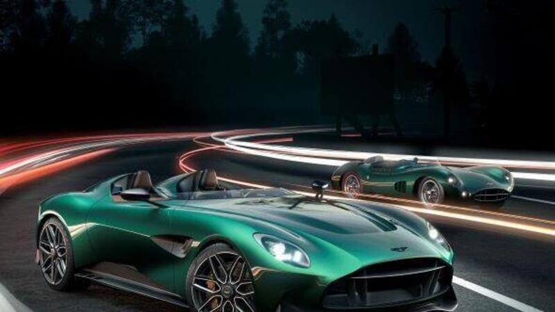 Aston Martin DBR22: niente tetto e parabrezza, e il telaio stampato in 3D