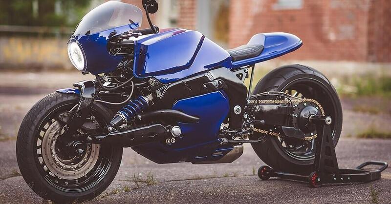 Hey, ma quella strana cafe racer &egrave; una Yamaha di vecchia conoscenza!