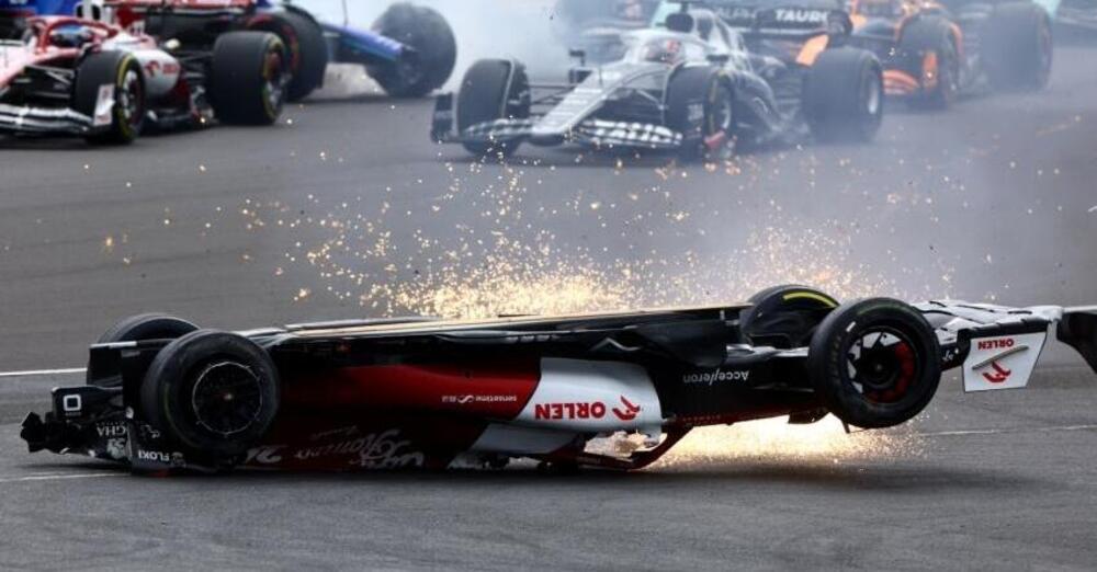Il terribile incidente di Silverstone cambia la Formula 1: come saranno i nuovi roll bar dopo lo schianto di Zhou