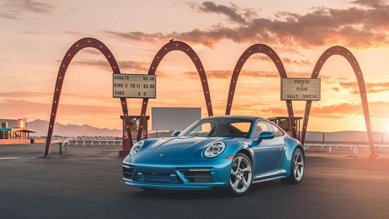 La Porsche Sally Carrera di Cars &egrave; una 911 in edizione speciale