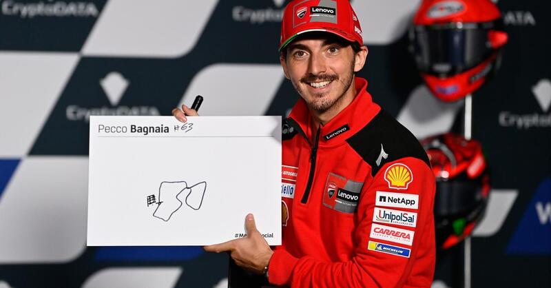 MotoGP 2022. GP d&#039;Austria al Red Bull Ring. Pecco Bagnaia: &quot;Il consiglio di Casey Stoner? Potrebbe essere utile anche in Austria...&quot;