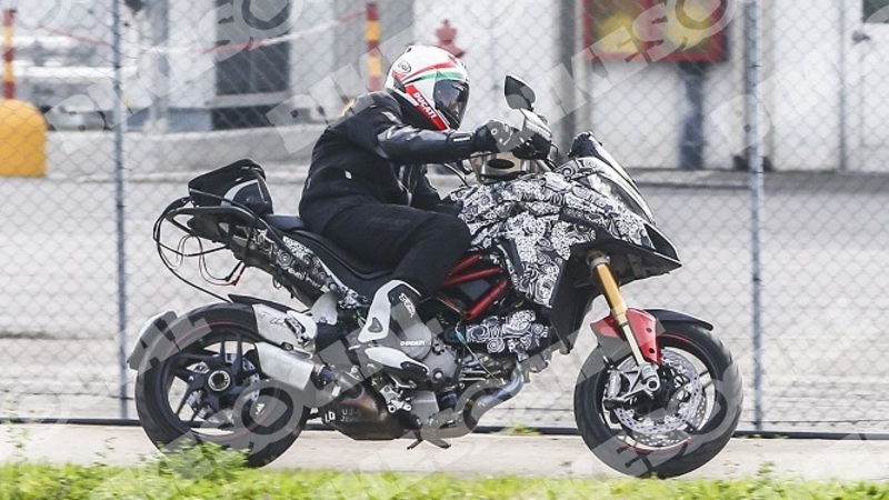 Ducati Multistrada 2015: foto spia