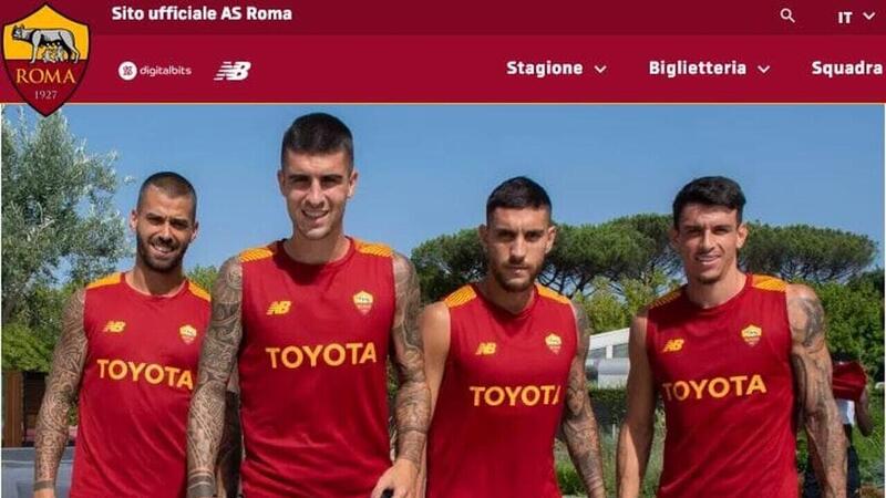 Toyota main global partner della AS Roma