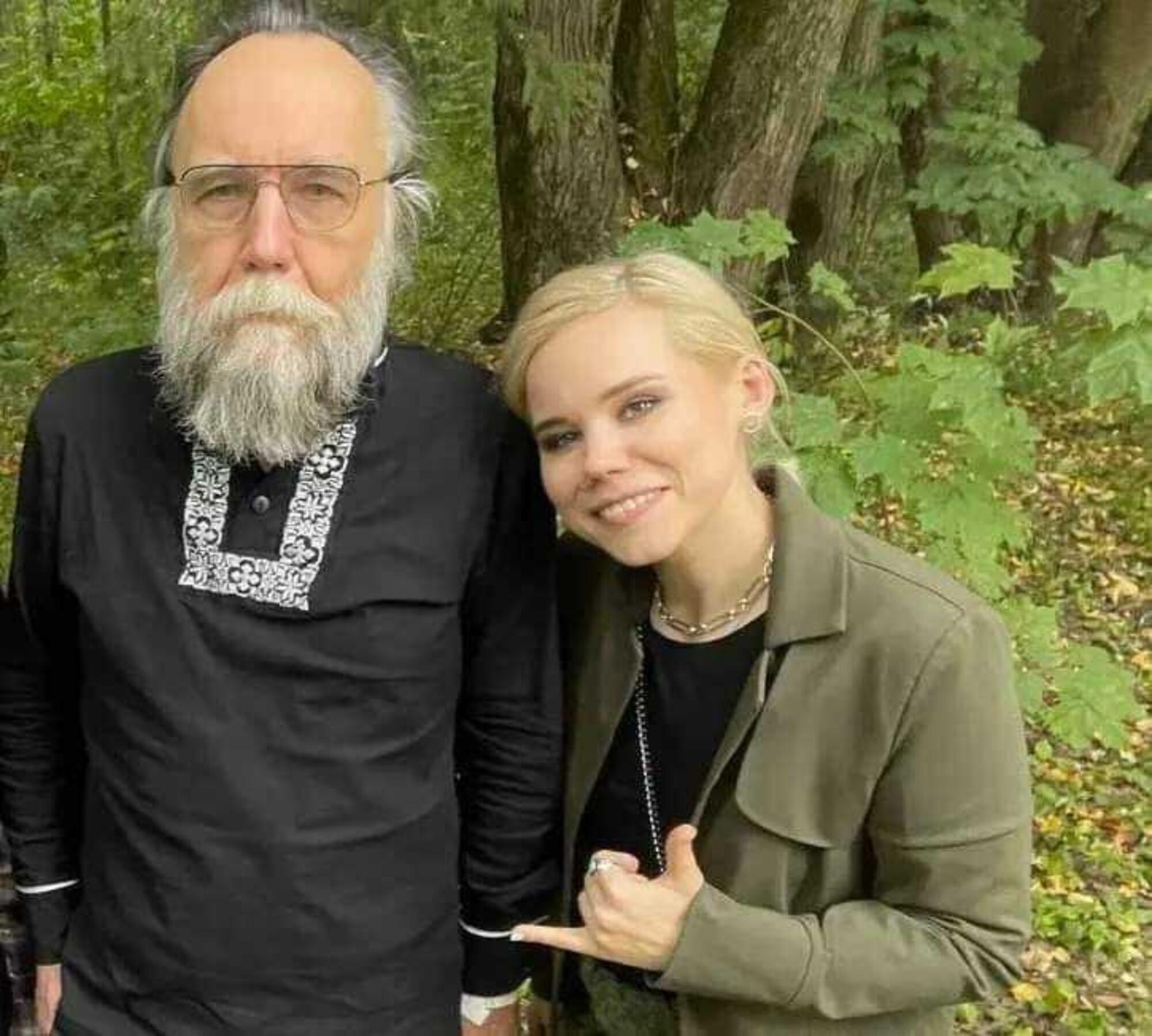 Aleksandr Dugin e sua figlia Darya Dugina