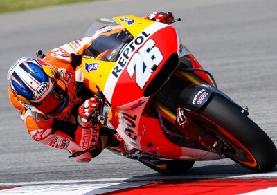 MotoGP. Acquazzone a Sepang, Pedrosa il più veloce