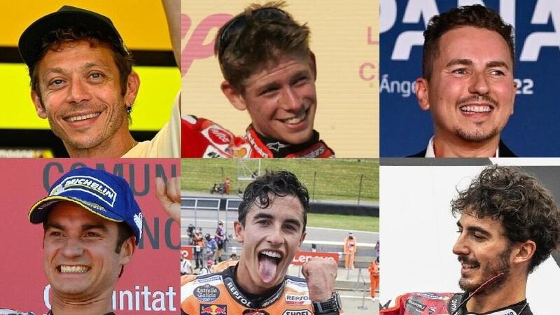 A questo tavolo sono seduti Valentino Rossi, Casey Stoner, Jorge Lorenzo, Dani Pedrosa, Marc Marquez e ora &egrave; arrivato anche Pecco Bagnaia!