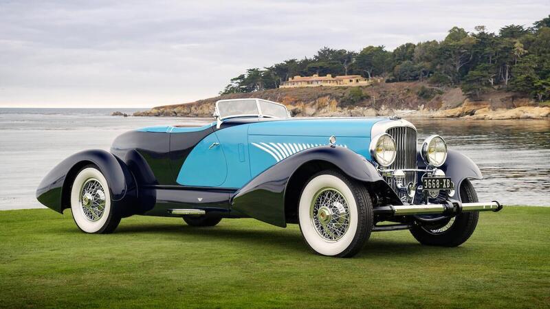 Concorso d&#039;Eleganza di Pebble Beach: vince una Duesemberg. Tante italiane vincitrici di categoria