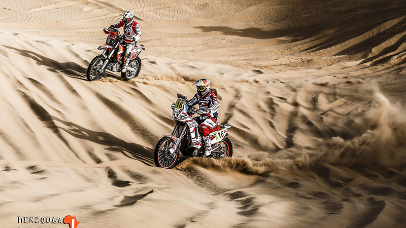 Merzouga Rally. Vince Pal Anders Ullevalseter (KTM)