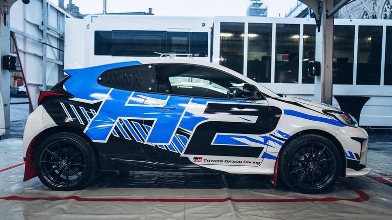 WRC22. La Toyota Yaris GR H2 Messaggio di Futuro Alternativo 