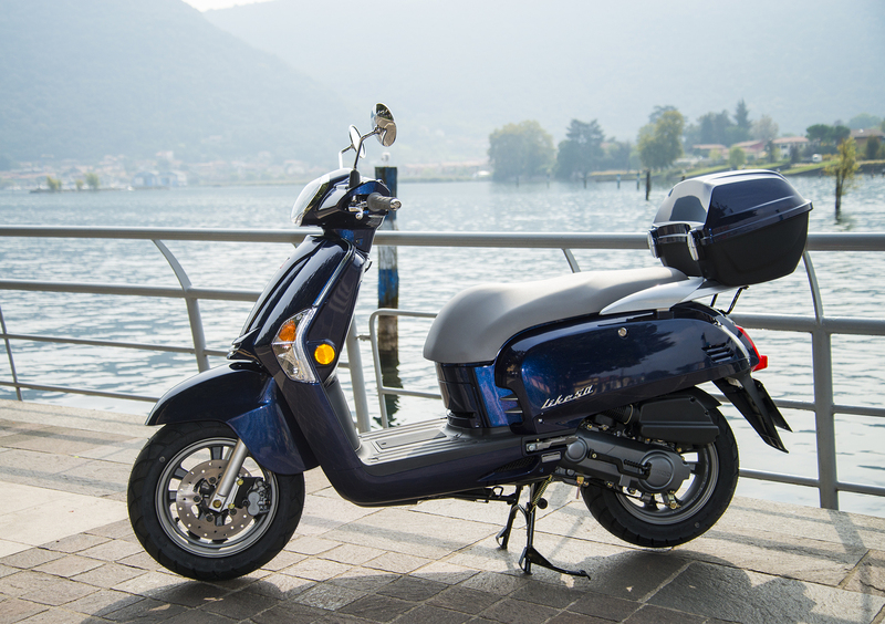 Kymco Like: Nuova colorazione blu Garda metallizzato