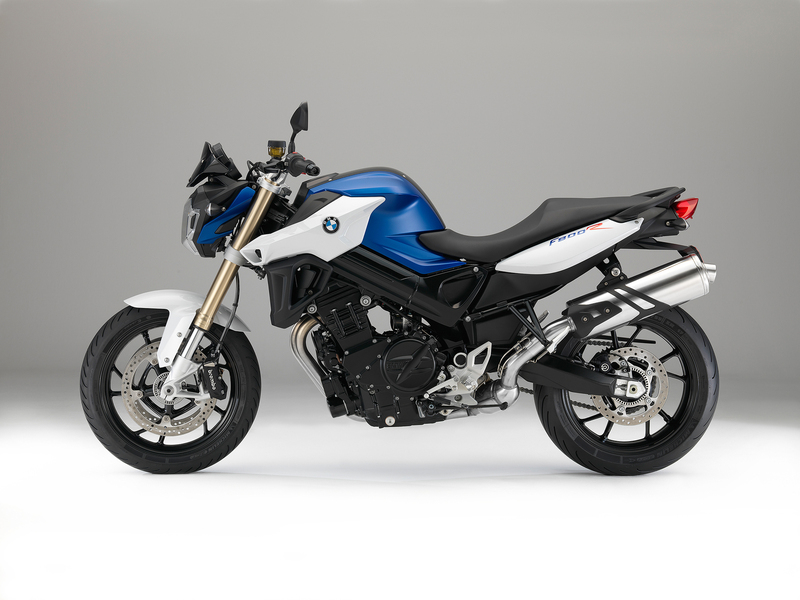 La F800R 2015 nella colorazione BMW Motorsport