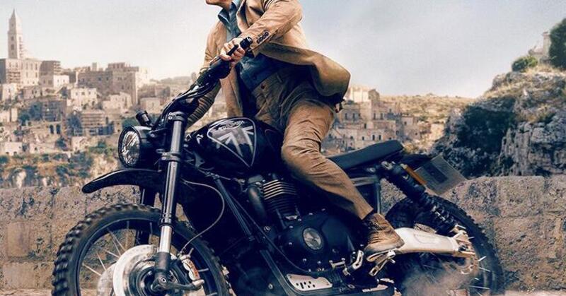 All&#039;asta la Triumph Scrambler 1200 di 007 - No Time to Die