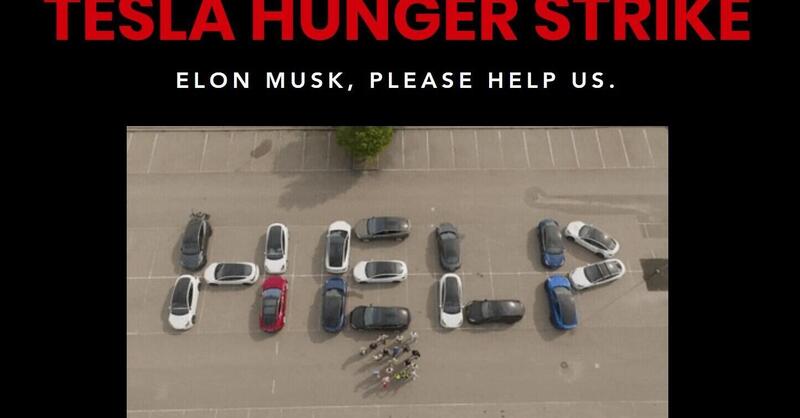 Tesla:scontenti dell'assistenza, iniziano uno sciopero della fame