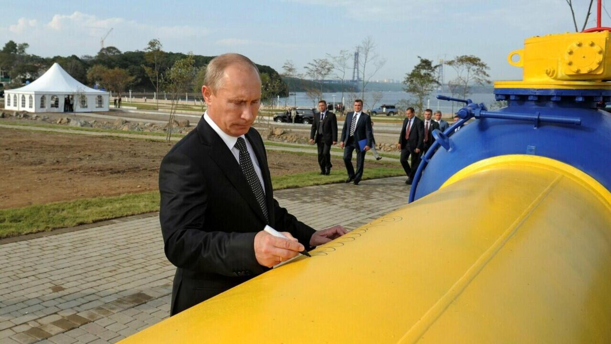 Putin gas gasdotto