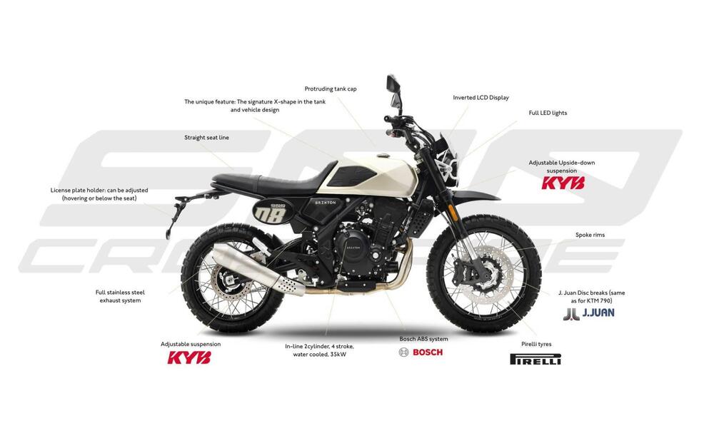 Brixton Motorcycles Crossfire 500 XC (2022 - 25) (9)