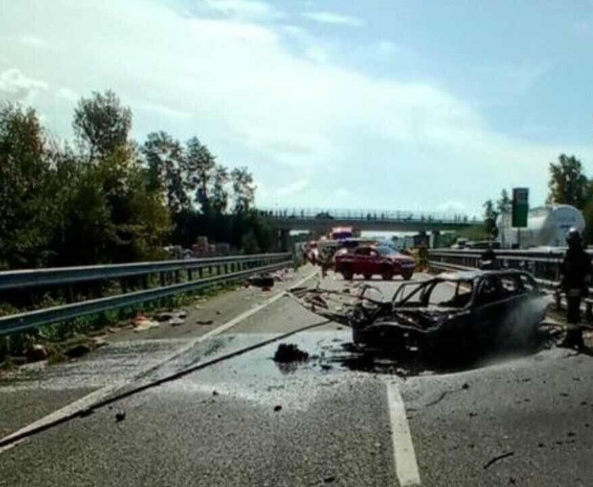 20220902 141105596 8154Luogo dell&#039;incidente sull&#039;A12 Genova-Livorno