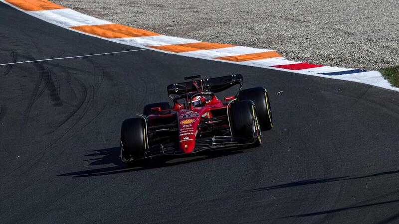 F1, GP Olanda 2022, FP2: Uno-due Ferrari. Leclerc al top, Sainz secondo