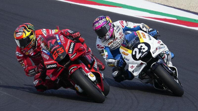 MotoGP 2022. GP di San Marino a Misano. Pecco Bagnaia: &ldquo;Mi aspettavo l&#039;attacco di Enea Bastianini, era legittimo che ci provasse&quot;