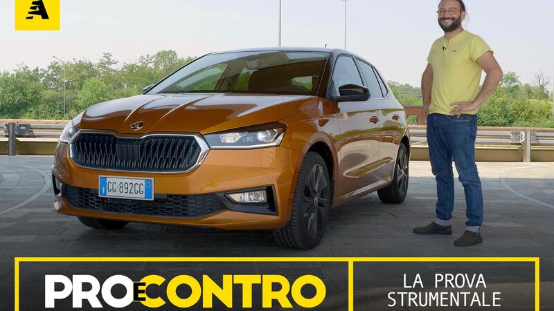 Skoda Fabia, PRO e CONTRO | La pagella e i numeri della prova strumentale [Video]