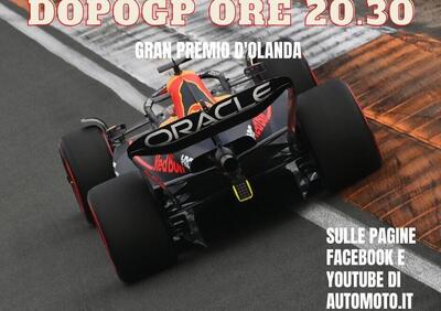 F1. DopoGP Olanda 2022: rivedi la diretta [Video]