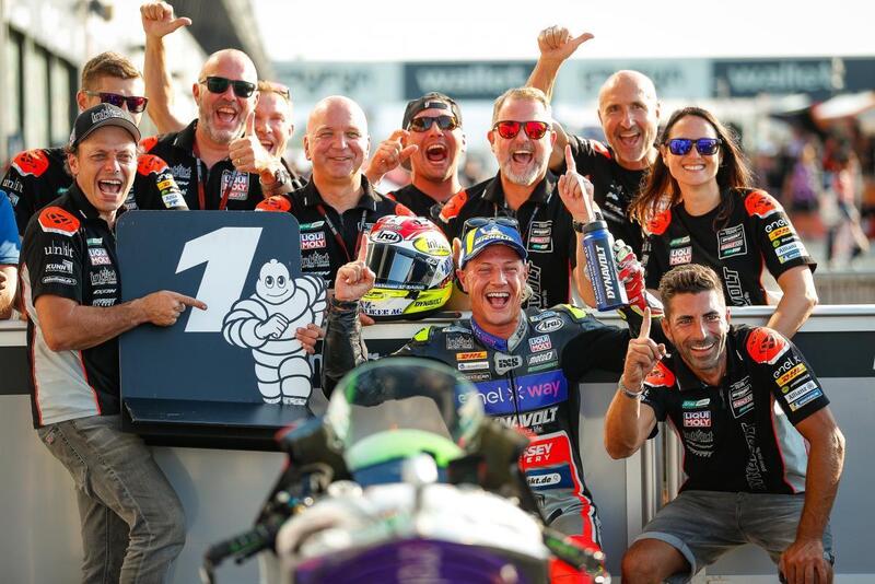 MotoE.&nbsp;Colpo&nbsp;di scena e Aegerter campione 2022