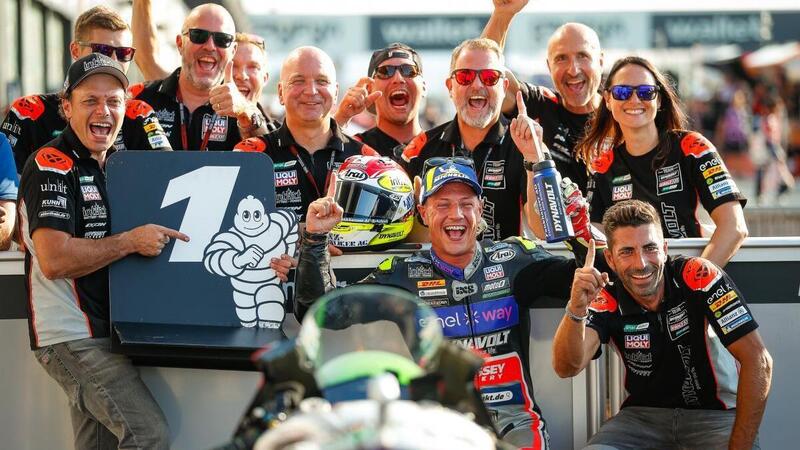 MotoE.&nbsp;Colpo&nbsp;di scena e Aegerter campione 2022