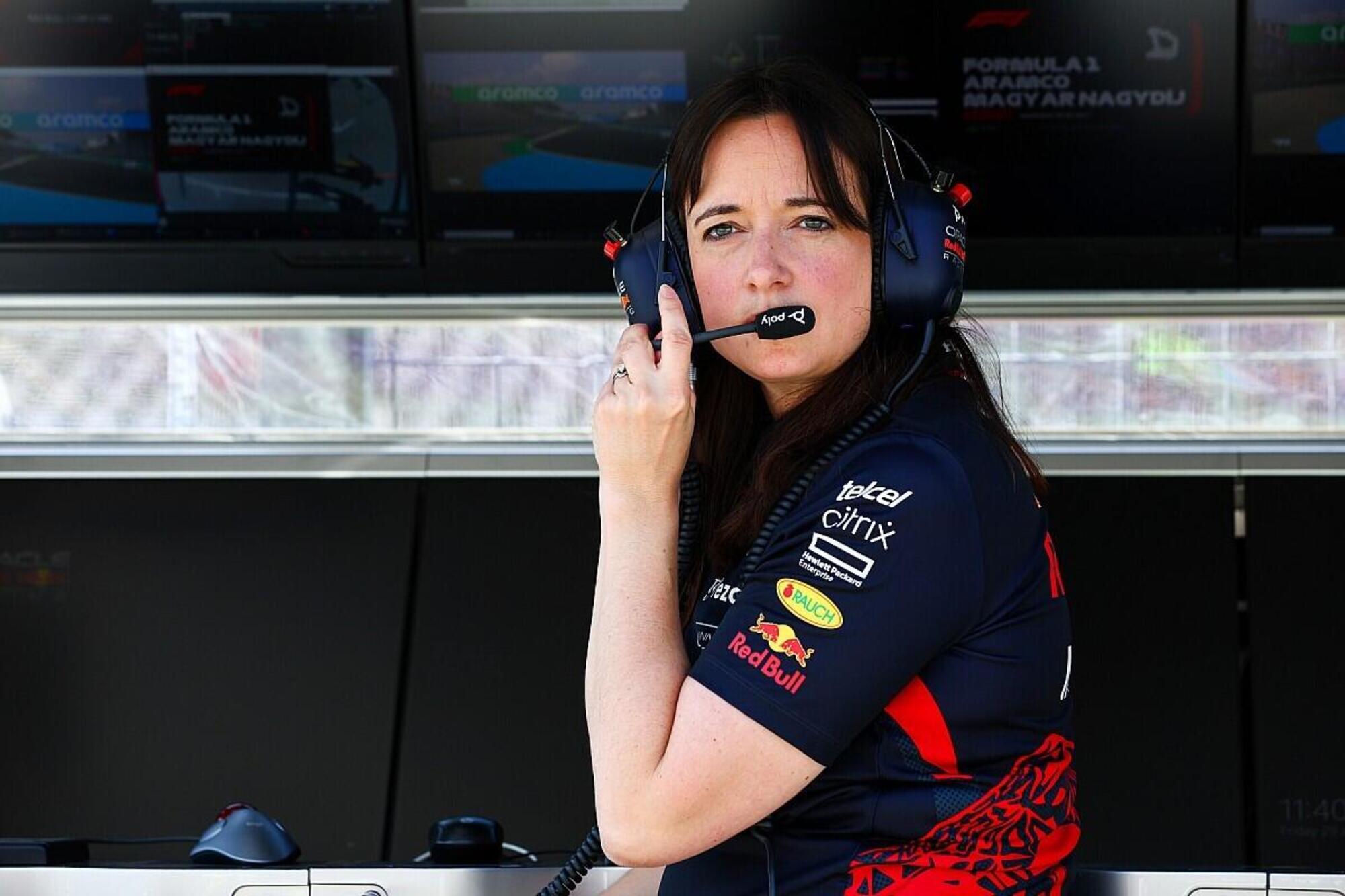 Hannah Schmitz, capo stratega del team Red Bull 