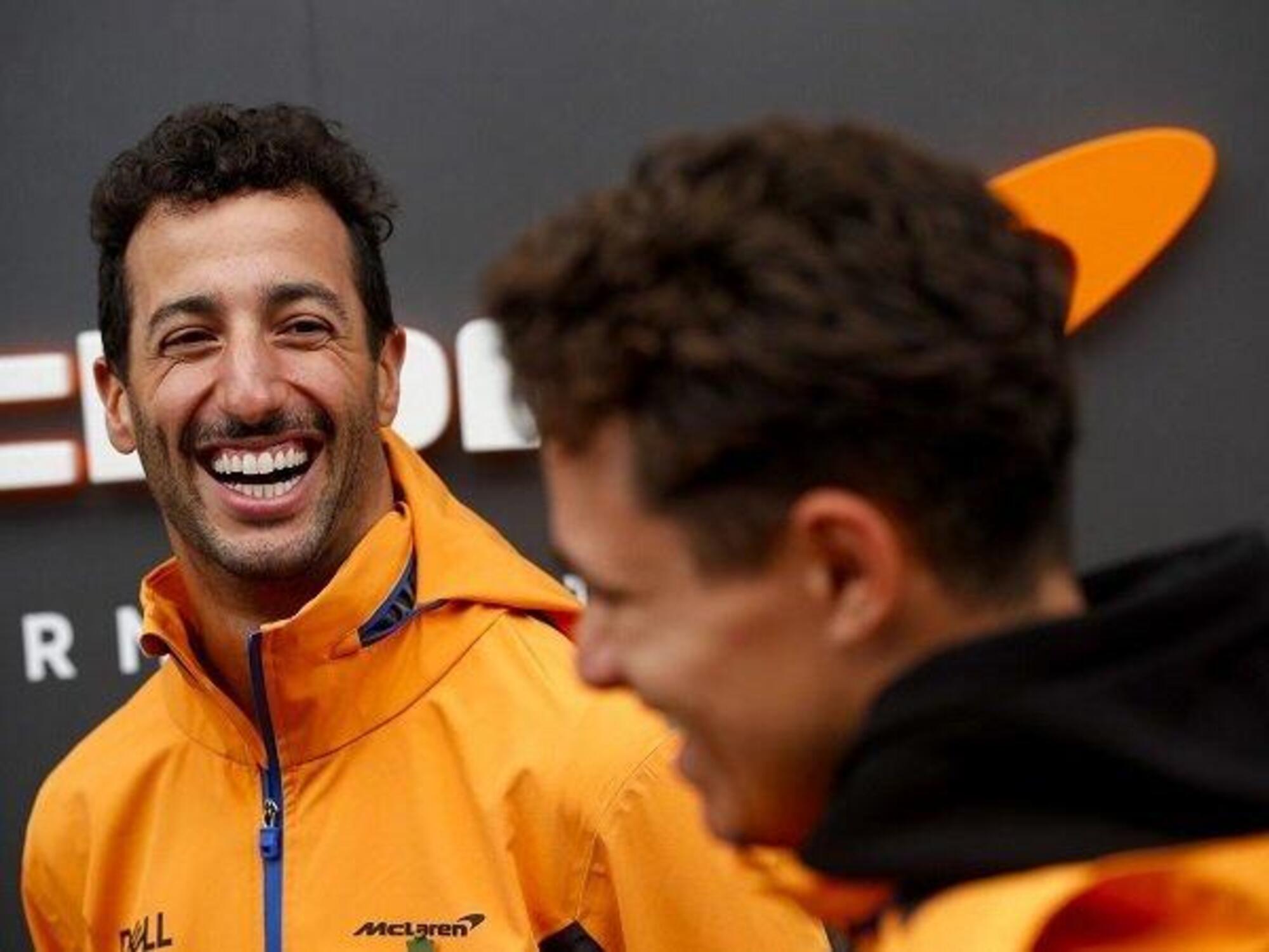 Daniel Ricciardo e Lando Norris