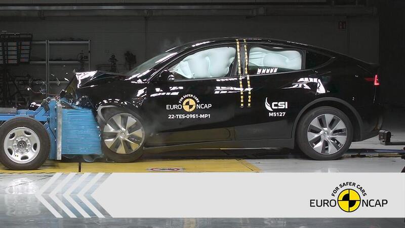 Nuovi crash test EuroNCAP, brilla la Tesla ma anche le asiatiche