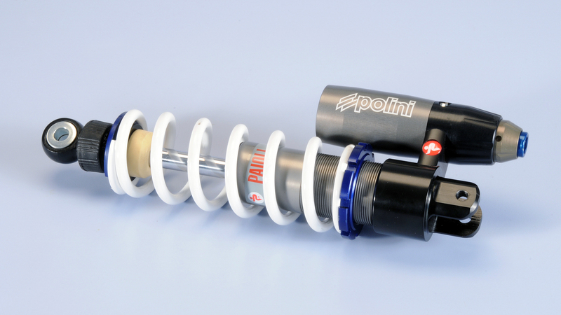 EICMA: ammortizzatore Polini Evolution Shocks per Yamaha Jog