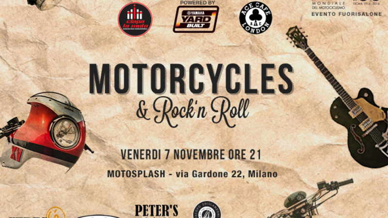 Fuorisalone EICMA 2014: Motorcycles &amp; Rock&rsquo;n Roll