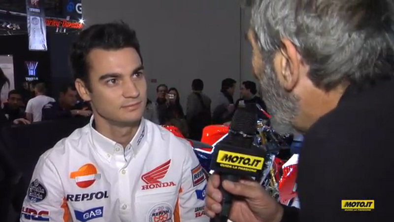 Dani Pedrosa intervistato da Nico Cereghini a EICMA. &quot;Con HRC sempre in testa&quot;