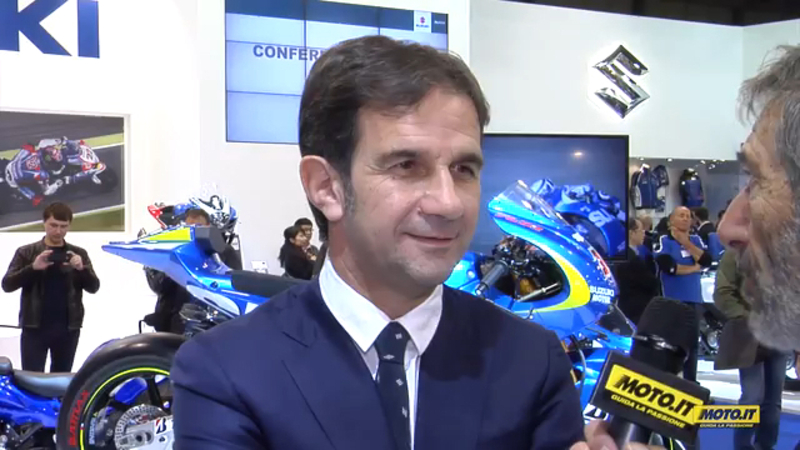 Davide Brivio intervistato da Nico Cereghini a EICMA. &quot;A Valencia per prendere appunti&quot;