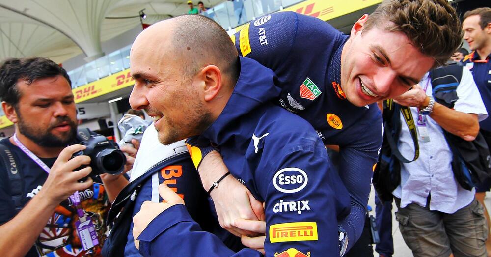 Verstappen dedica la vittoria di Monza all&rsquo;italiano a cui deve tutto: &ldquo;Hai vinto la tua gara di casa&rdquo;