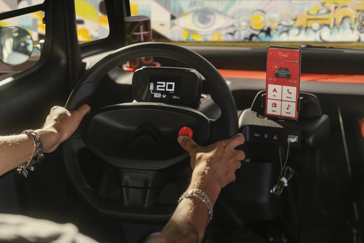 Sulla Citroen AMI c'è un nuovo tasto, ecco come si usa Elettrico