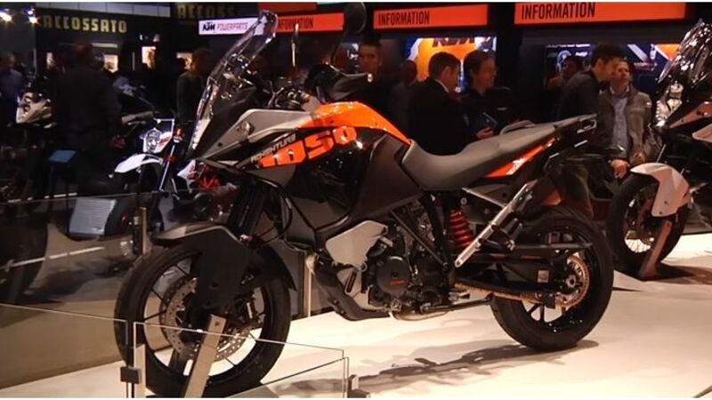 KTM 1050 Adventure 2015, video EICMA