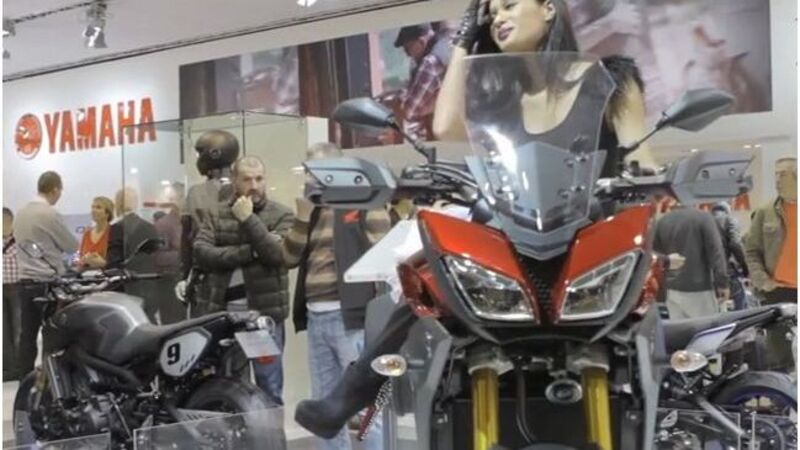 Yamaha MT-09 Tracer, video EICMA 