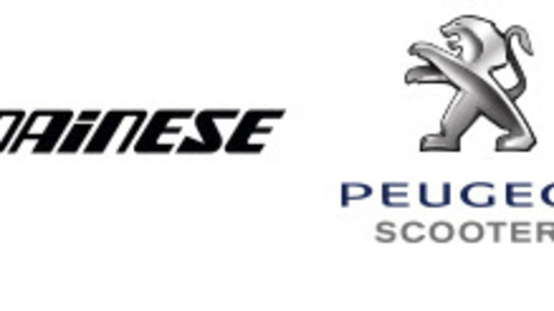 Dainese e Peugeot Scooters insieme per la sicurezza