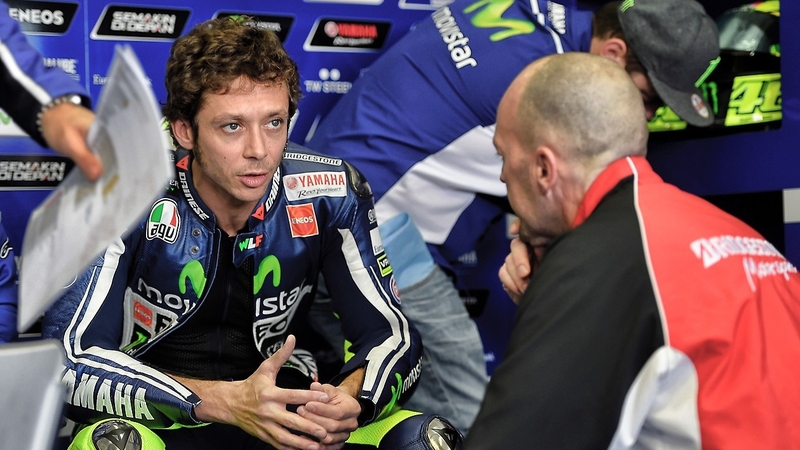 Rossi: "In difficolt&agrave; per l'assetto"