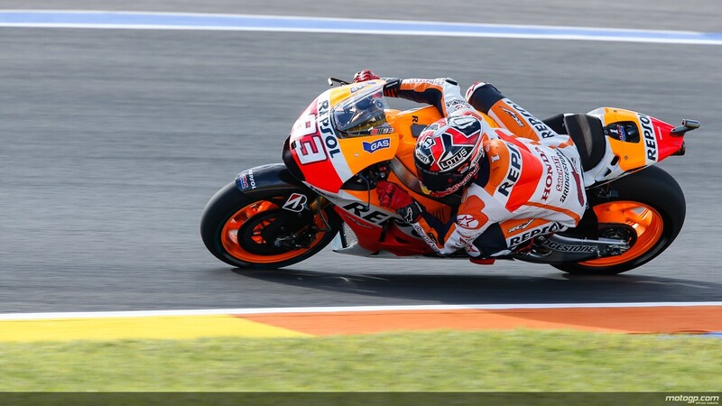 Marquez in testa nelle FP3 a Valencia