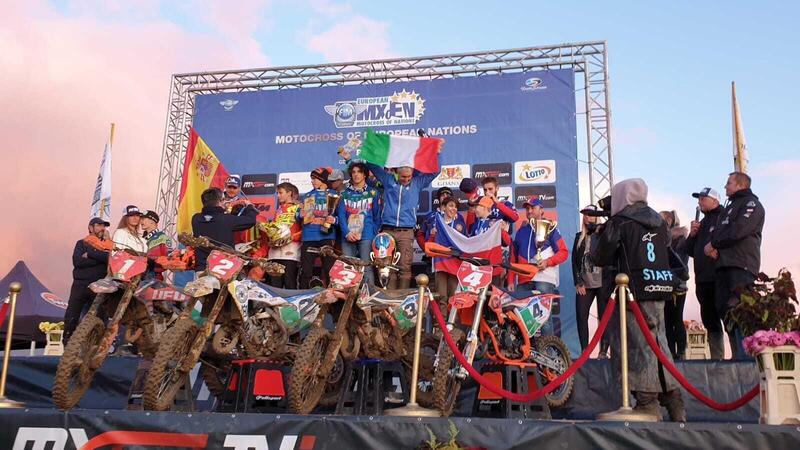 Torna il Motocross delle Nazioni Europee. Italia al via da campione in carica